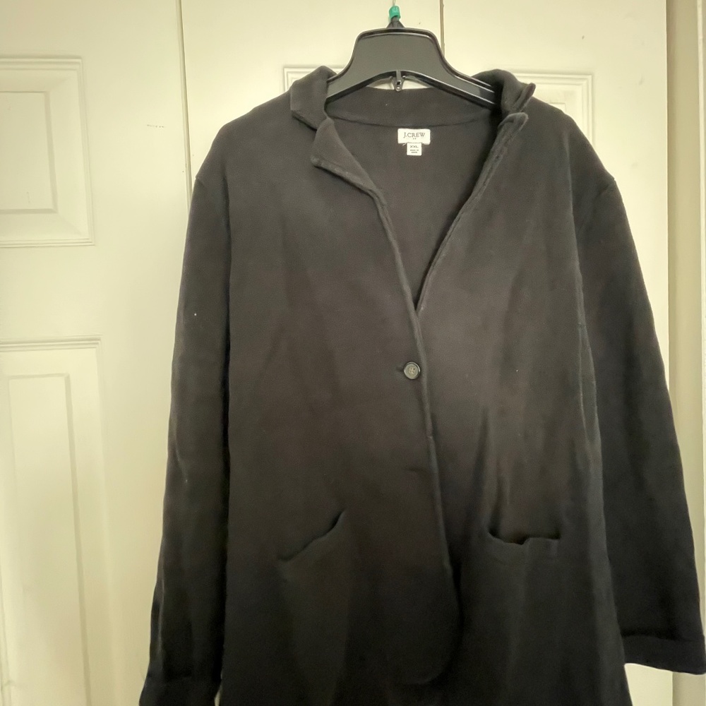 JCrew knit Blazer